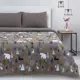 Покрывало Этель Let it snow 180x210 см полиэстер цвет серый