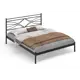 Кровать Стиллмет Мираж 200x180 см ортопедическое основание цвет черный
