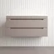 Тумба под раковину подвесная Style line ЛС-00002410 99.8см цвет тауп темный эмаль