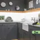 Стеновая панель Грин 300×60 ПВХ кирпич_белый лофт