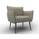 Кресло Лига диванов Лига-083 132313 80x81x65 см эко-кожа цвет grifon 04 бежевый