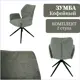 Стул Аметист Зумба 45x86.5x60 см текстиль цвет кофейный