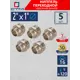 Ниппель переходной СТМ 2"x1" НР латунь 5 шт CRRN0201K005