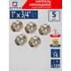 Ниппель переходной СТМ 1"x3/4" НР латунь 5 шт CRRN0134K005