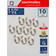 Контргайка СТМ 1 1/2" ВР латунь 10 шт CRBF0112K010
