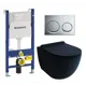 Комплект инсталляция с унитазом Geberit 673553 цвет черный