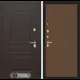 Входная дверь Лабиринт Мегаполис с панелью П29 левый 205x88см цвет венге/дуб кантри темный