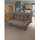 Раскладной диван Yorcom Клик-кляк 7 205x100x100 см велюр цвет бежевый