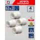 Муфта переходная СТМ 63x20 ВП полипропилен 4 шт CPSR6320K04