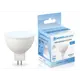 Лампочка светодиодная Ambrella light 160906 GU5.3 175-265 В 9 Вт диск белый 800 Лм холодный белый (голубой) свет