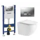 Комплект инсталляция с унитазом Geberit 594709 цвет белый
