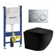Комплект инсталляция с унитазом Geberit 673557 цвет черный
