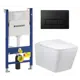Комплект инсталляция с унитазом Geberit 523042 цвет белый