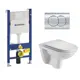 Комплект инсталляция с унитазом Geberit 512565 цвет белый