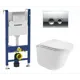 Комплект инсталляция с унитазом Geberit 510283 цвет белый