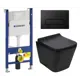 Комплект инсталляция с унитазом Geberit 523090 цвет черный