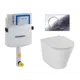 Комплект инсталляция с унитазом Geberit 535658 цвет белый