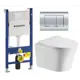 Комплект инсталляция с унитазом Geberit 522877 цвет белый