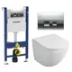 Комплект инсталляция с унитазом Geberit 594821 цвет белый