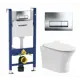 Комплект инсталляция с унитазом Geberit 462677 цвет белый