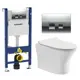 Комплект инсталляция с унитазом Geberit 594810 цвет белый