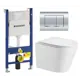 Комплект инсталляция с унитазом Geberit 522899 цвет белый