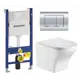 Комплект инсталляция с унитазом Geberit 522904 цвет белый