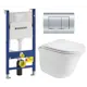 Комплект инсталляция с унитазом Geberit 522924 цвет белый