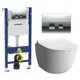 Комплект инсталляция с унитазом Geberit 594861 цвет белый