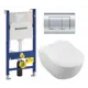 Комплект инсталляция с унитазом Geberit 522927 цвет белый