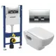 Комплект инсталляция с унитазом Geberit 594864 цвет белый