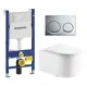 Комплект инсталляция с унитазом Geberit 672948 цвет белый