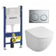 Комплект инсталляция с унитазом Geberit 672960 цвет белый