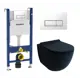 Комплект инсталляция с унитазом Geberit 462778 цвет черный