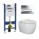 Комплект инсталляция с унитазом Geberit 416200 цвет белый
