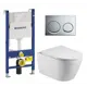 Комплект инсталляция с унитазом Geberit 672986 цвет белый
