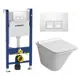 Комплект инсталляция с унитазом Geberit 462813 цвет белый