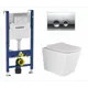 Комплект инсталляция с унитазом Geberit 416223 цвет белый