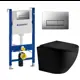 Комплект инсталляция с унитазом Geberit 510693 цвет черный