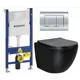 Комплект инсталляция с унитазом Geberit 522984 цвет черный