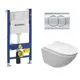 Комплект инсталляция с унитазом Geberit 510711 цвет белый