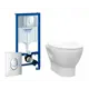 Комплект инсталляция с унитазом Grohe 553221 цвет белый