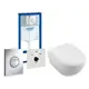 Комплект инсталляция с унитазом Grohe 513285 цвет белый