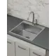 Мойка для кухни Bauedge KT5050S 50x50 см глубина чаши 19.5 см нержавеющая сталь цвет сатин