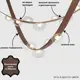 Светильник подвесной светодиодный Crystal lux Bosque sp7 l3000 brown/transparent 12 м² нейтральный белый свет цвет коричневый