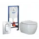 Комплект инсталляция с унитазом Grohe 512518 цвет белый