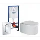 Комплект инсталляция с унитазом Grohe 512521 цвет белый