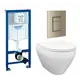 Комплект инсталляция с унитазом Grohe 640014 цвет белый