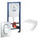 Комплект инсталляция с унитазом Grohe 628245 цвет белый