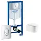 Комплект инсталляция с унитазом Grohe 631317 цвет белый